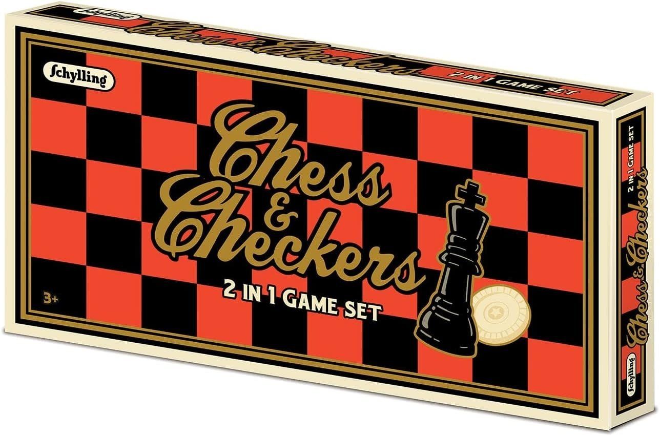 Schylling Chess &amp; Checkers Game