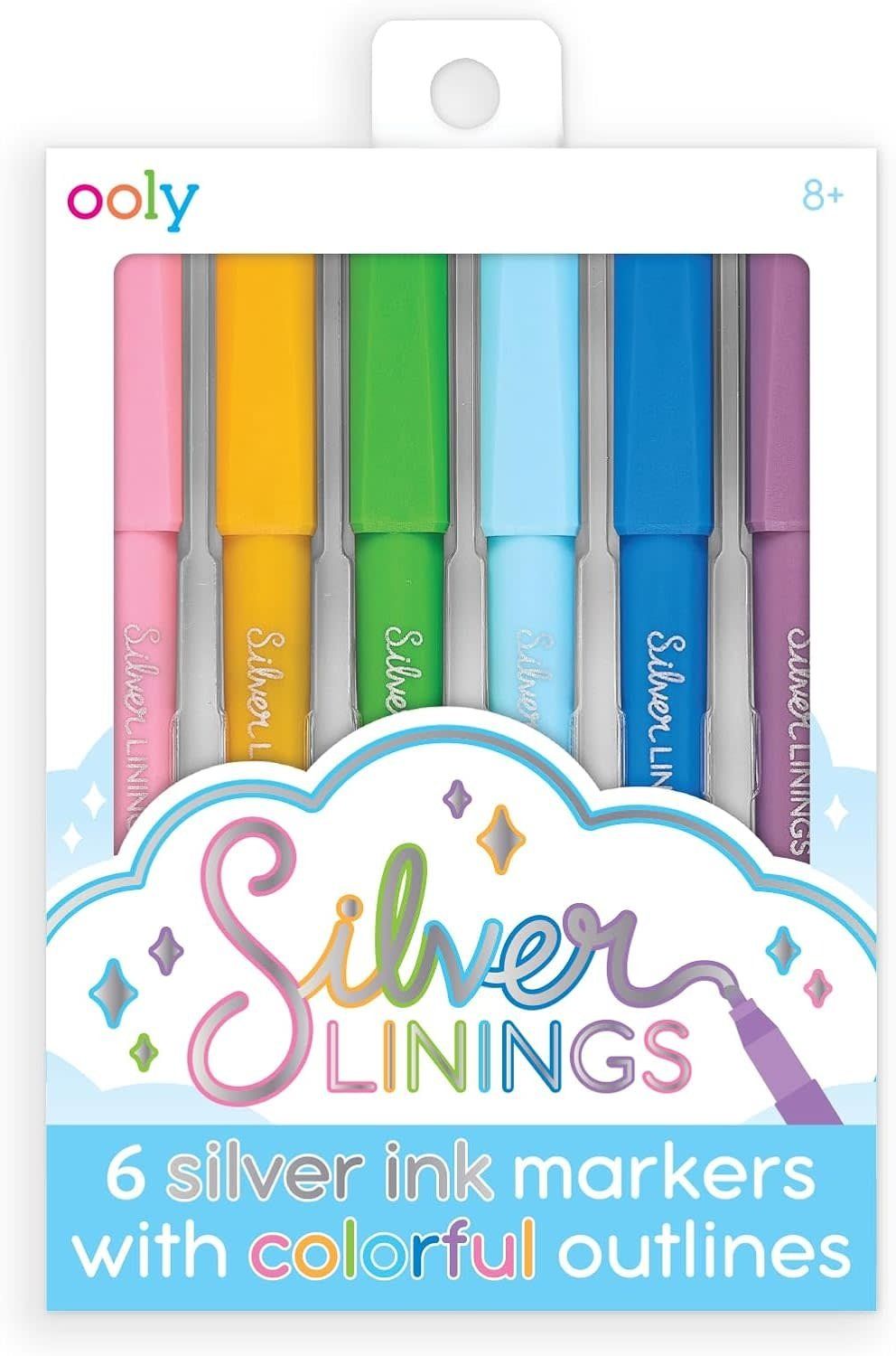 Silver Linings Outline Markers