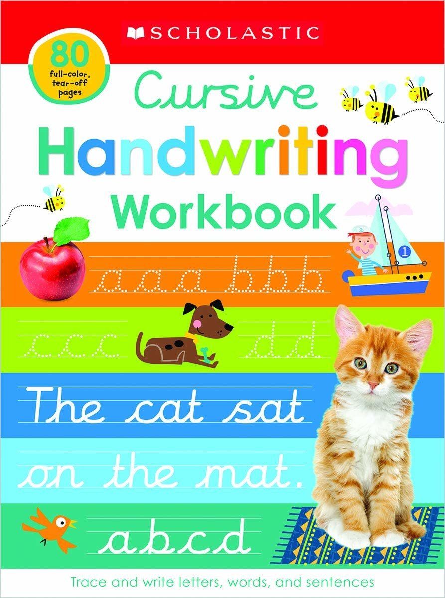 Early Learners Cursive Practice Learning Pad