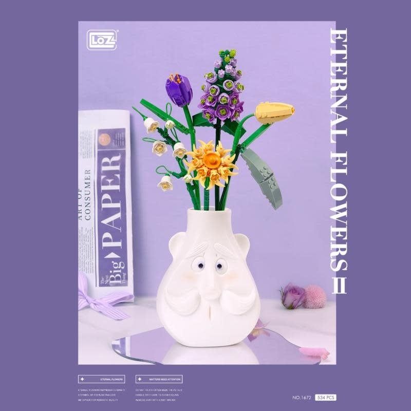 LOZ Blocks Flowers: Violet Bouquet