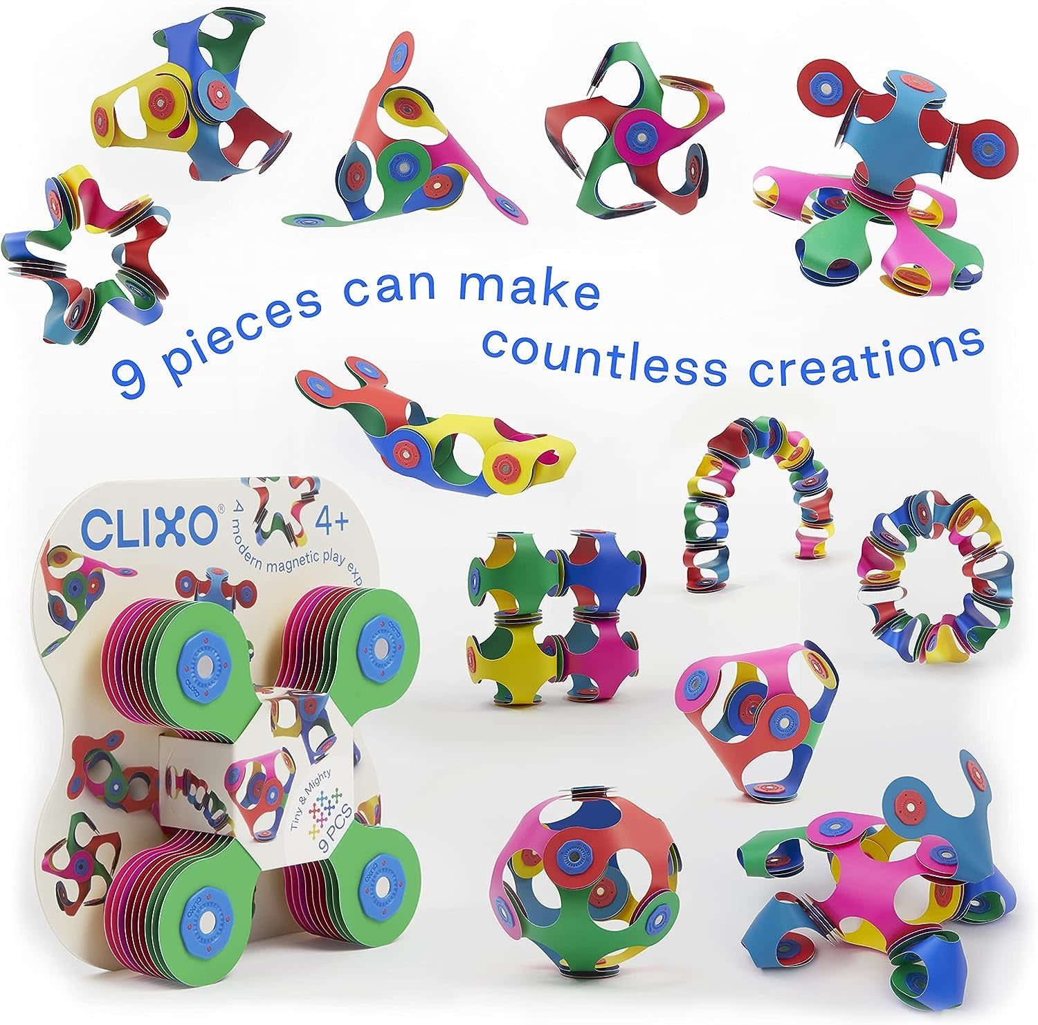 Clixo Magnetic Play: Tiny &amp; Mighty