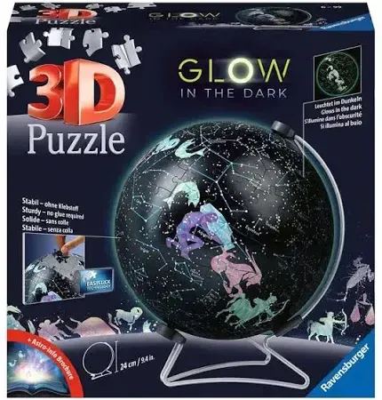Ravensburger Puzzle 3D Glow in Dark Star Globe 180pc