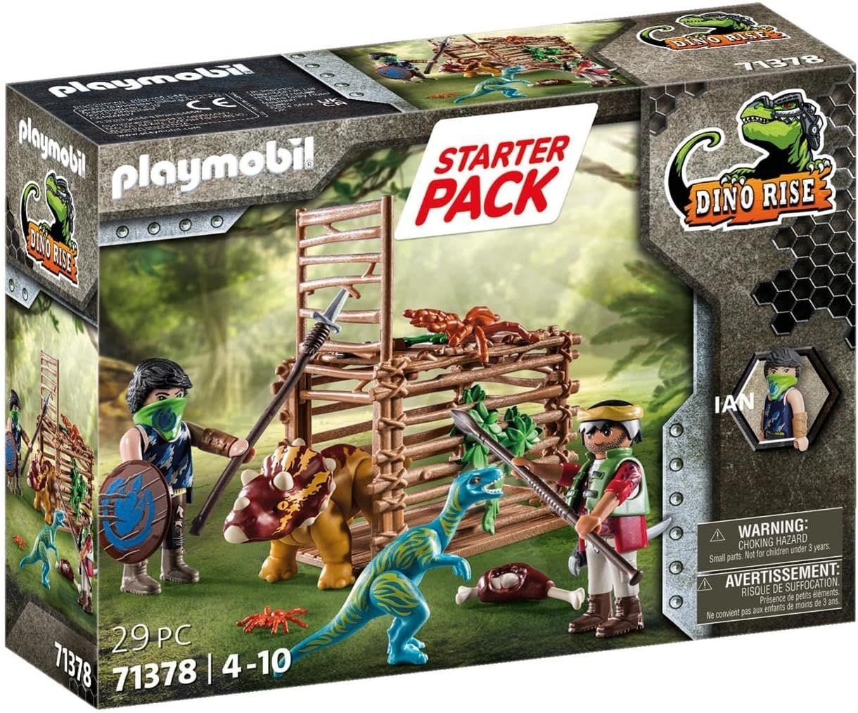 Playmobil Starter Pack Triceratops Release Team