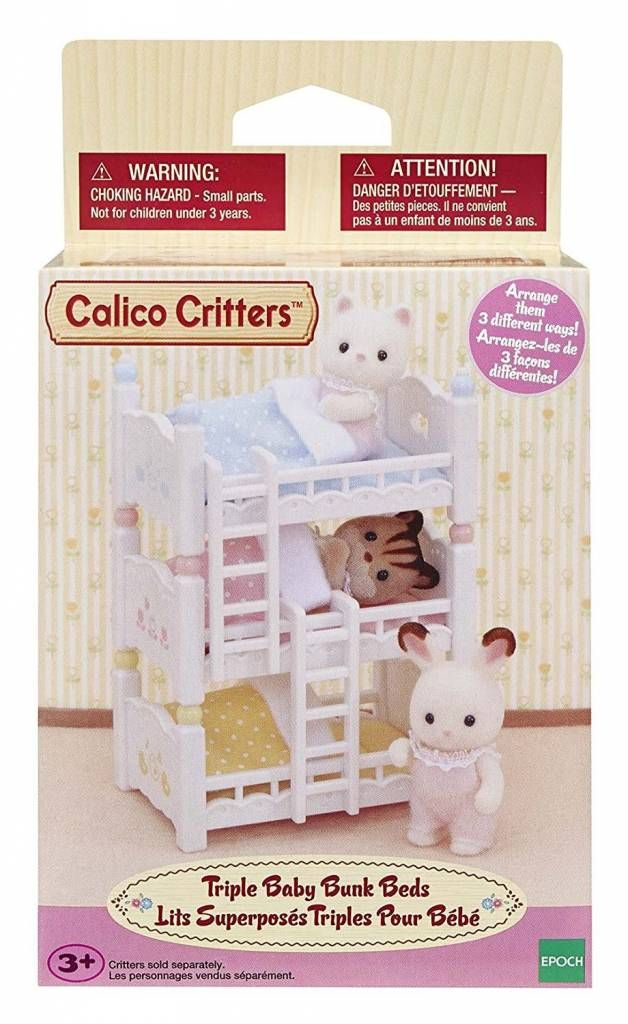 Calico Critters Triple Bunk Beds