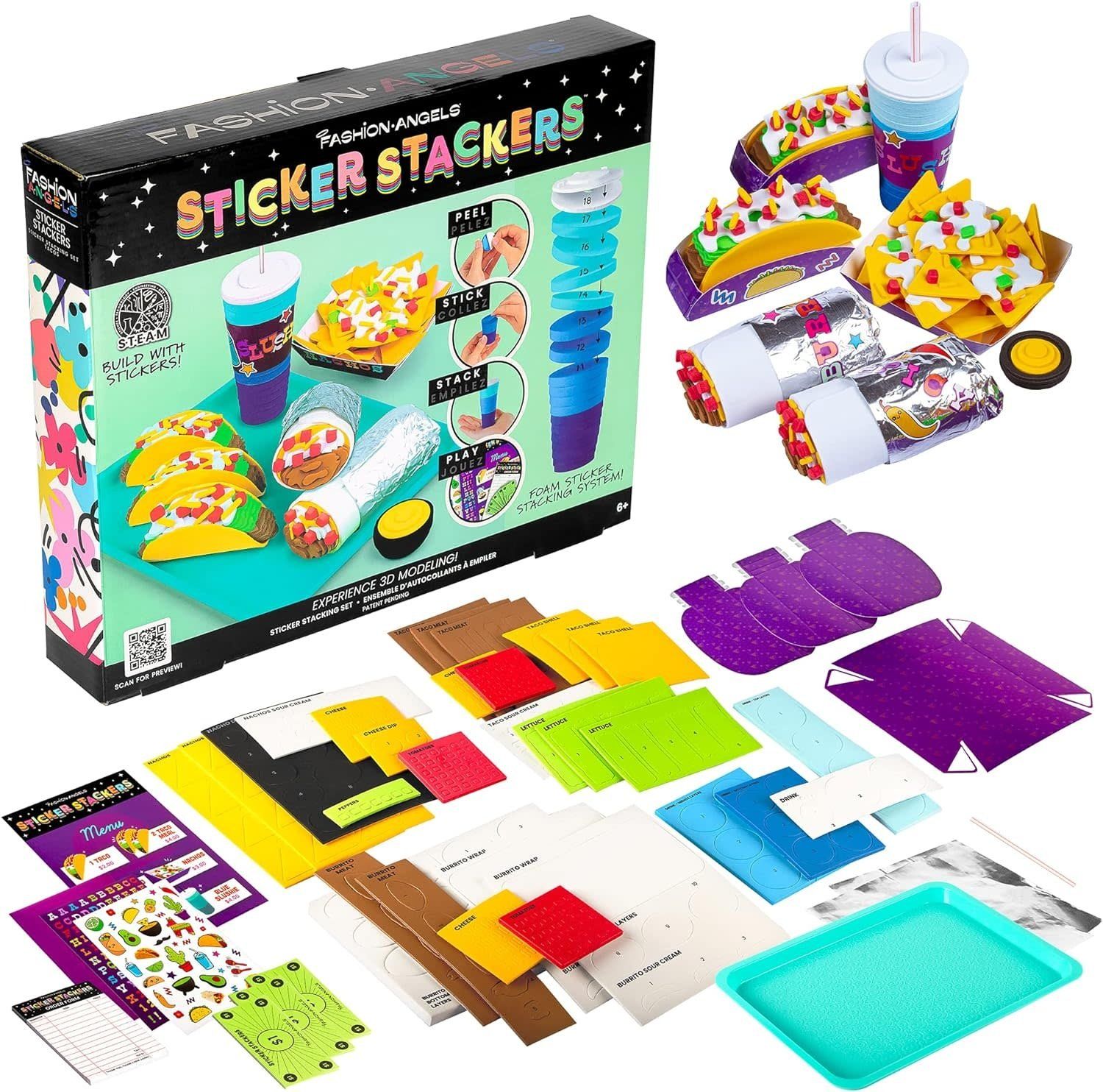 Fashion Angels Sticker Stackers Tacos Plus