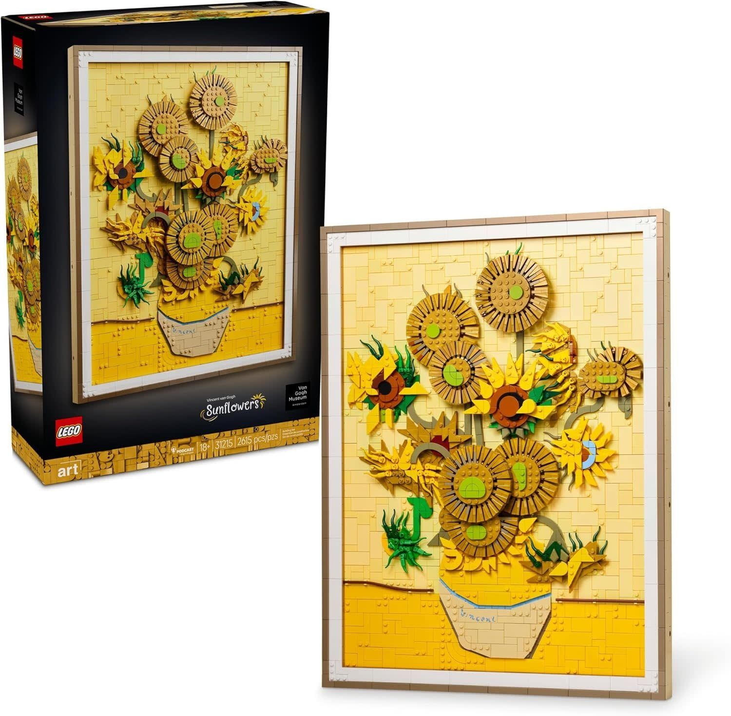 Lego ART van Gogh Sunflowers