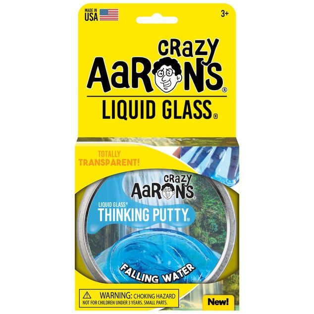 Crazy Aaron&#39;s Thinking Putty Liquid Glass Falling Water