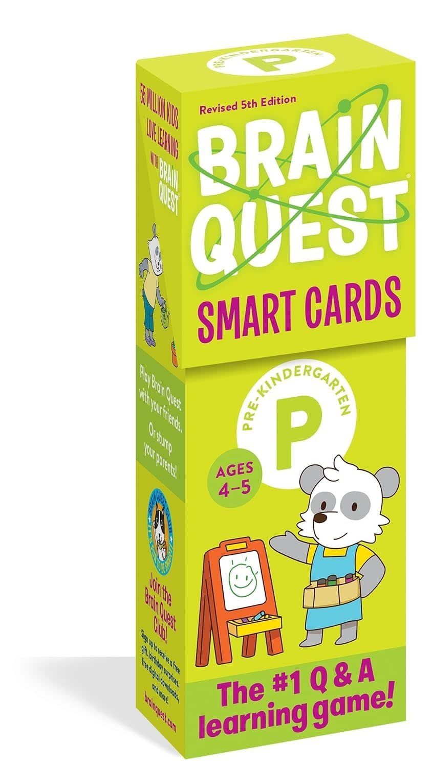 Brain Quest Smart Cards Pre-Kindergarten Ages 4-5