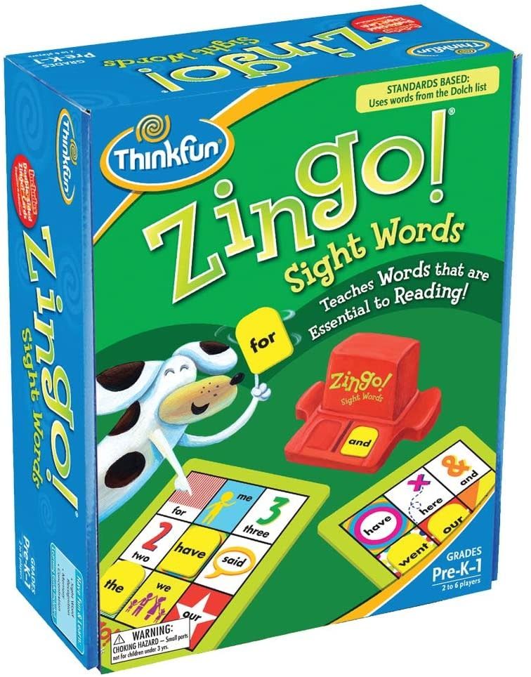 Thinkfun Game Zingo Sight Words