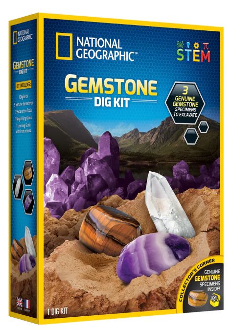 National Geographic Gemstone Dig Kit