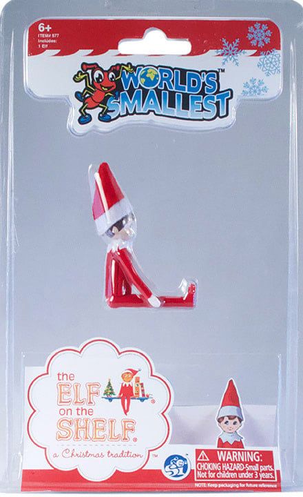 World&#39;s Smallest Elf on a Shelf