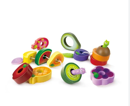 Hape Wood Caterpillar Fruit Feast