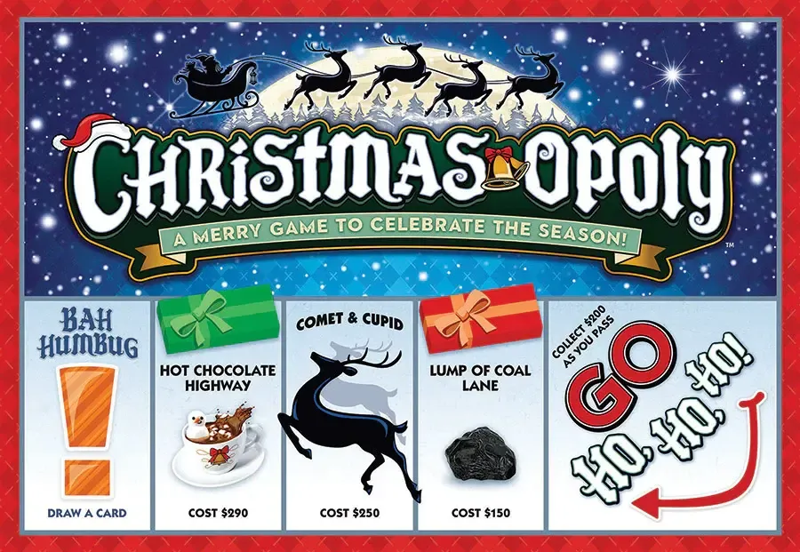 Christmas-Opoly Game