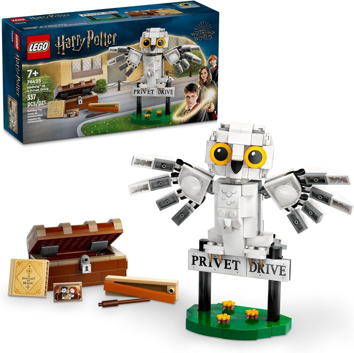 Lego Harry Potter Hedwig at 4 Privet Drive