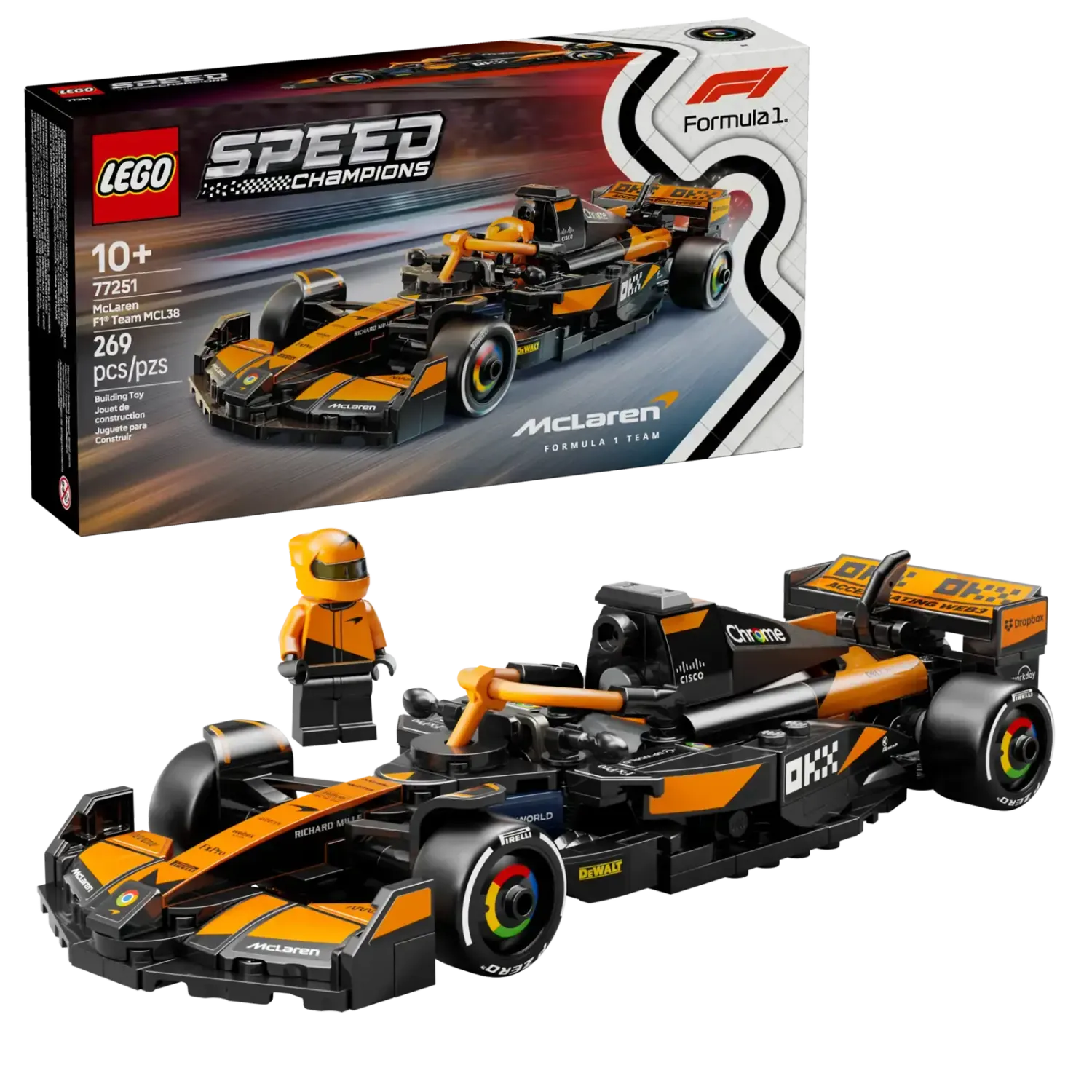 Lego Speed Champions McLaren F1 Race Car