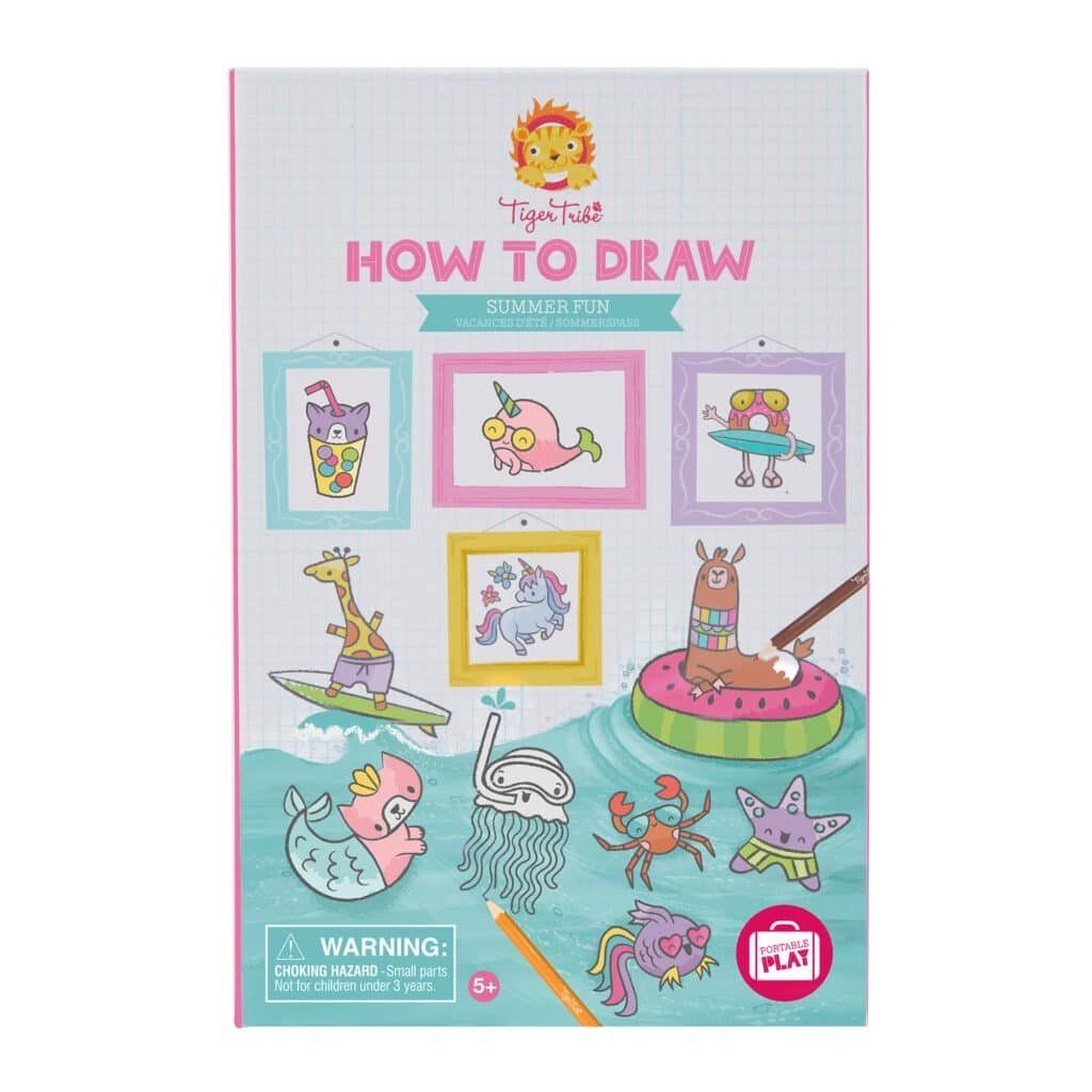Tiger Tribe How to Draw - Summer Fun