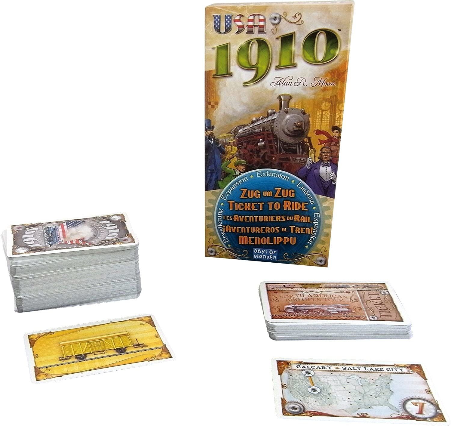 Ticket to Ride Game Expansion: 1910 USA