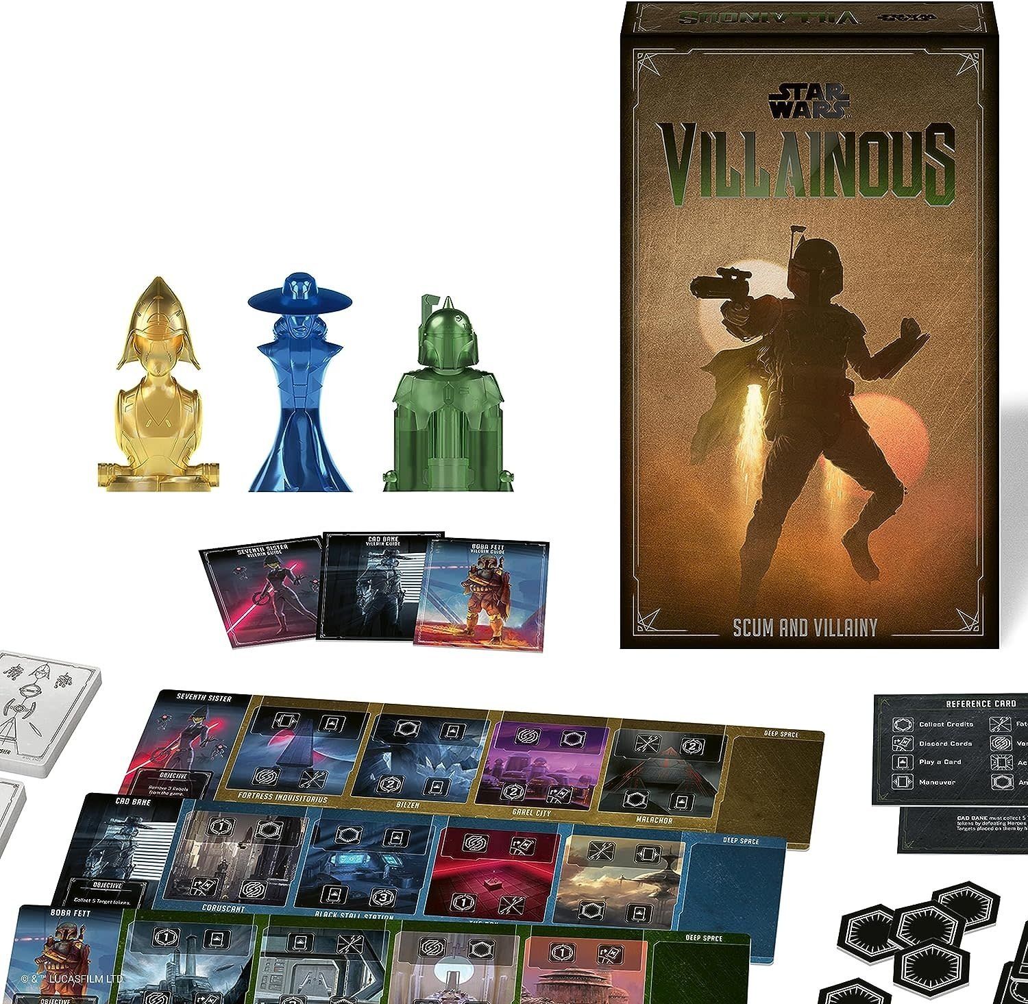 Disney&#39;s Villainous Star Wars Game Scum and Villainy