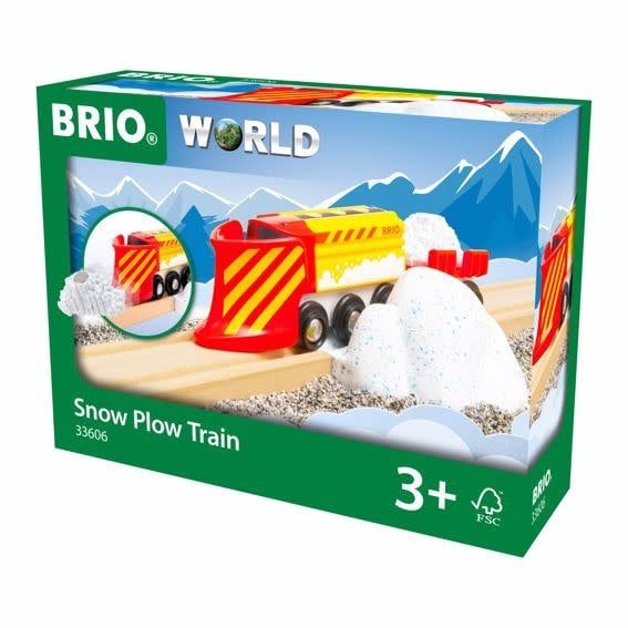 Brio Train Snow Plow