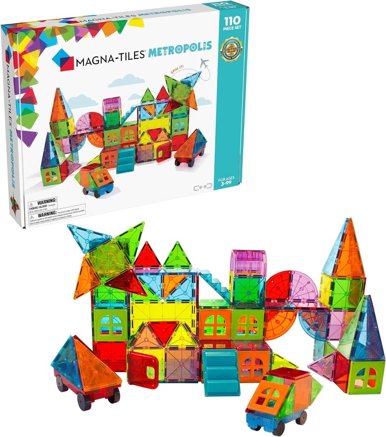 Magna-Tiles Metropolis 110-Piece Set