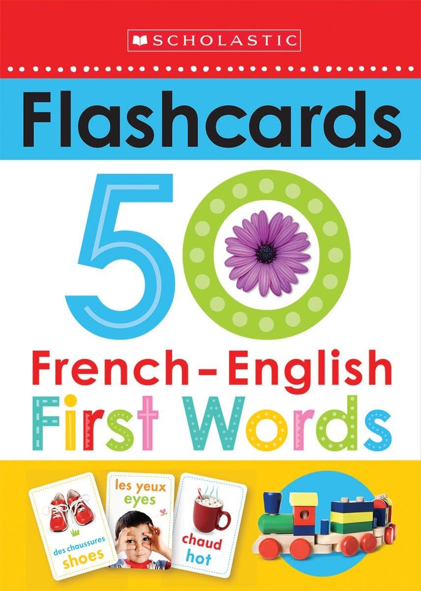 Early Learner Flash Cards French-English 50 Words