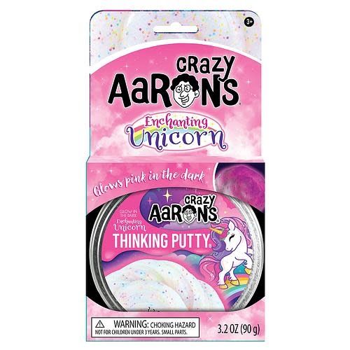 Crazy Aaron&#39;s Thinking Putty Glowbrights Enchanting Unicorn