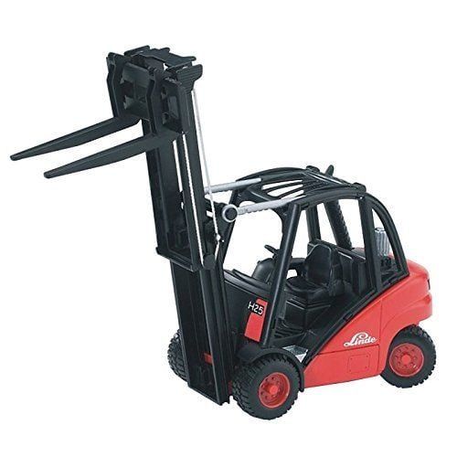 Bruder Linde Forklift With Pallets