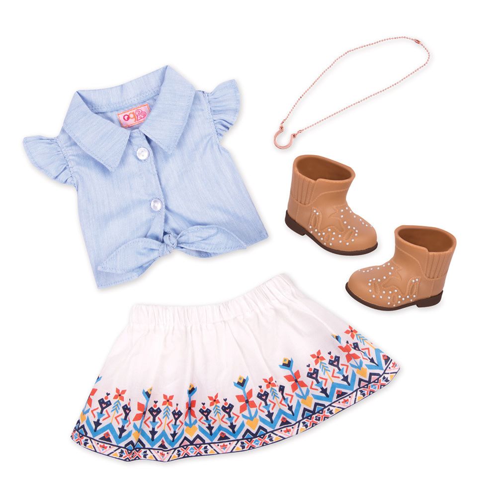 Our Generation Doll Outfit My Lucky Horseshoe