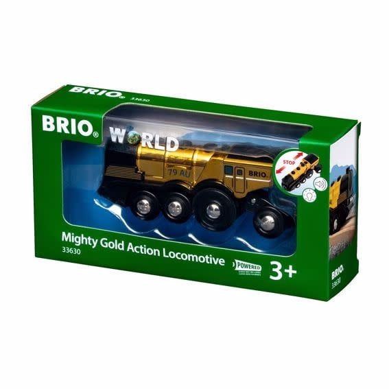 Brio World Train Mighty Gold Locomotive