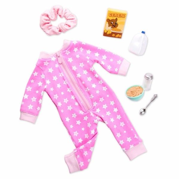Our Generation Doll Outfit: Onesies Funzies Star Pyjamas
