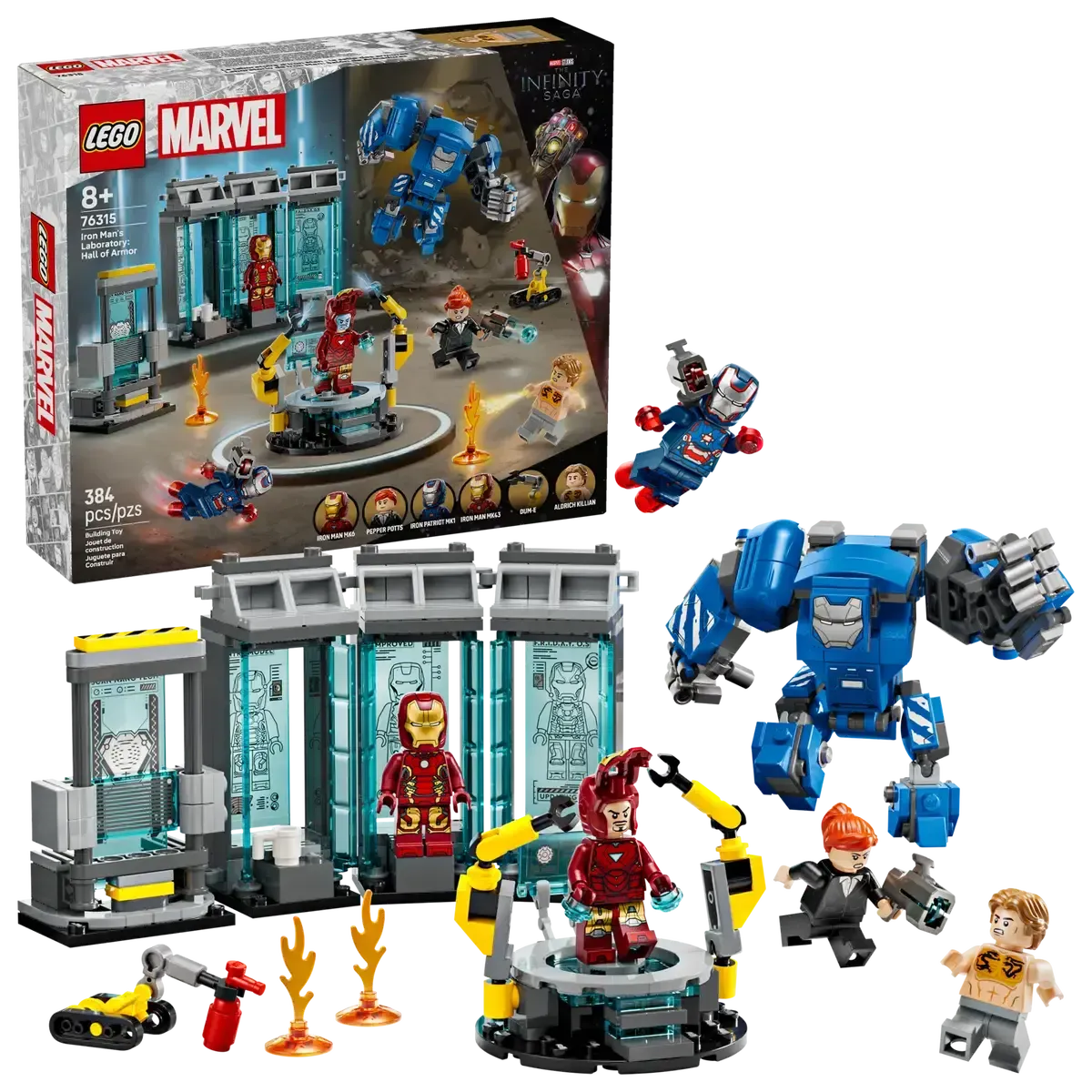Lego Super Heros Iron Man&#39;s Labratory