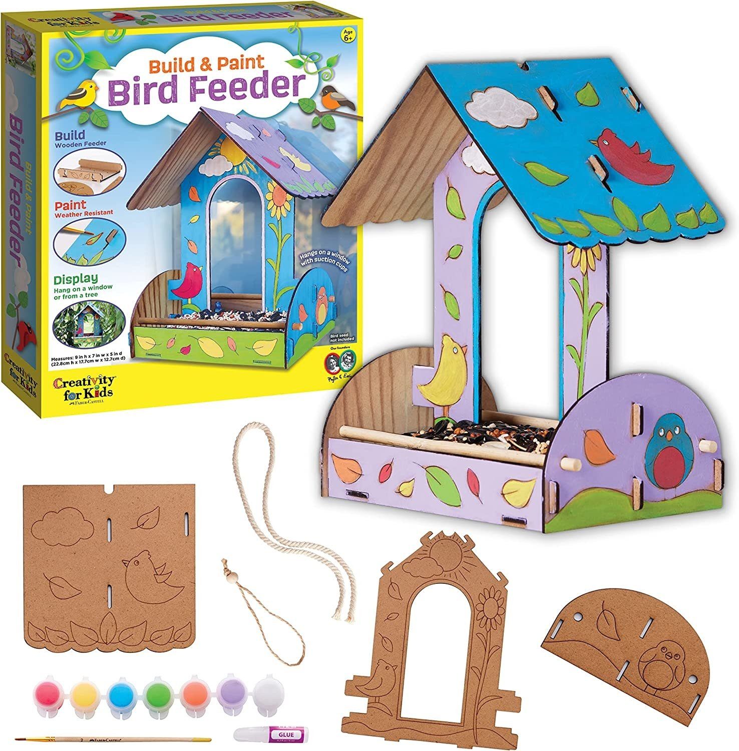 Creativity for Kids Build &amp; Paint Bird Feeder