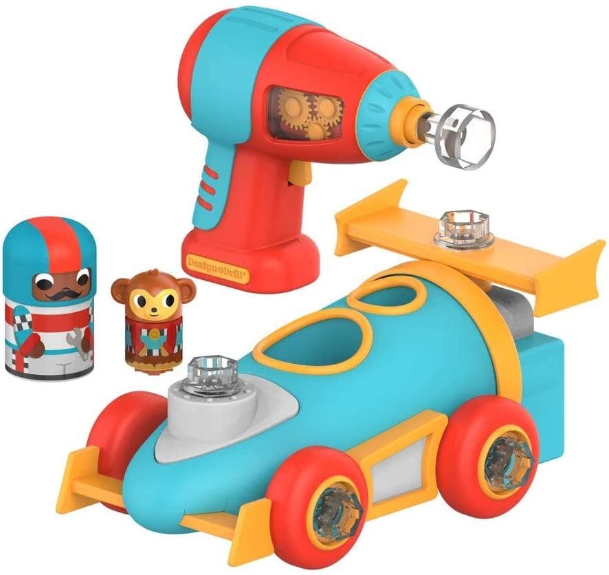 EI Design &amp; Drill Bolt Buddies Race Car