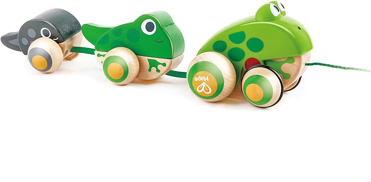 Hape Baby Pull-Along Frog Family