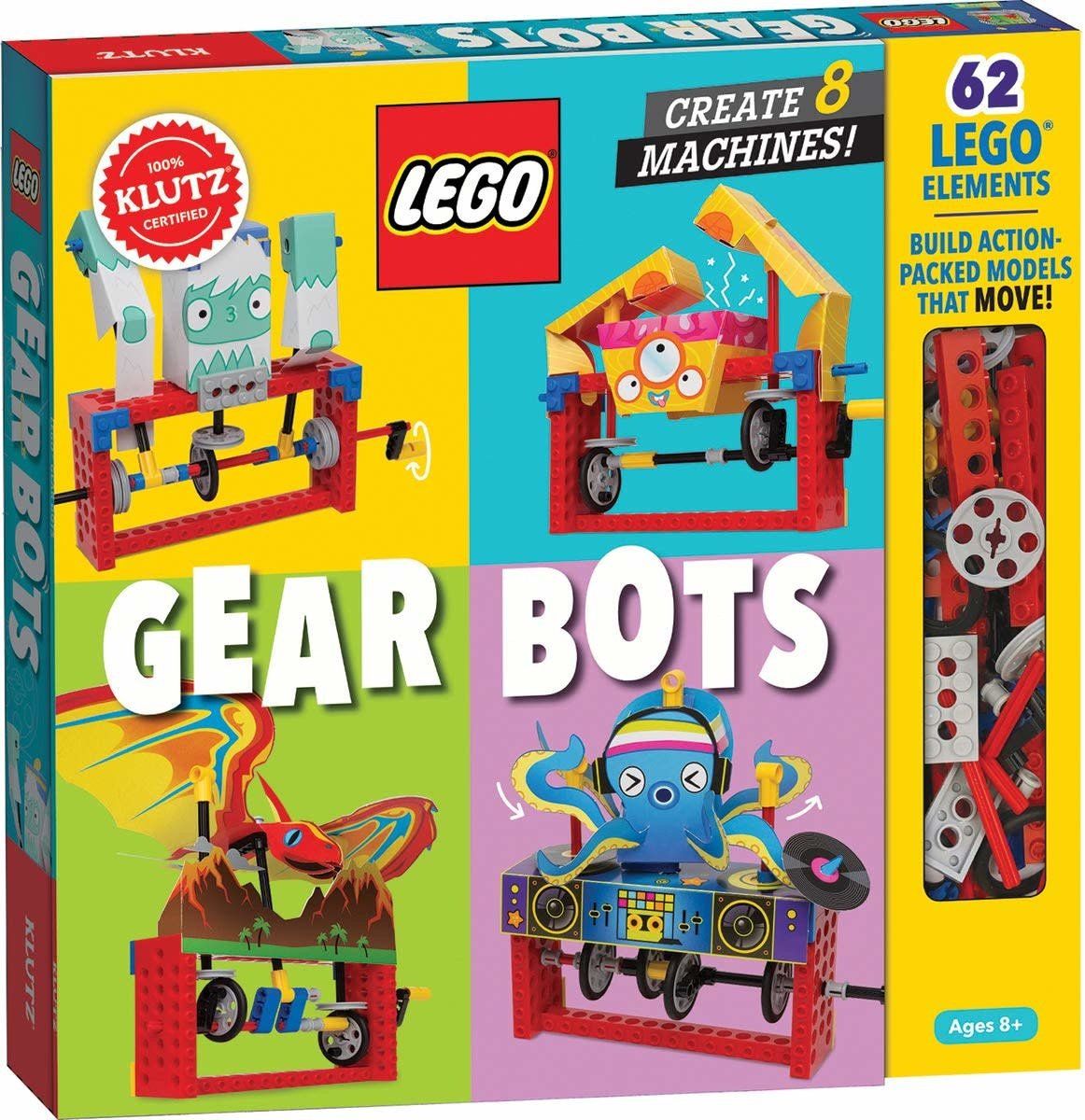 Klutz Book Lego Gear Bots