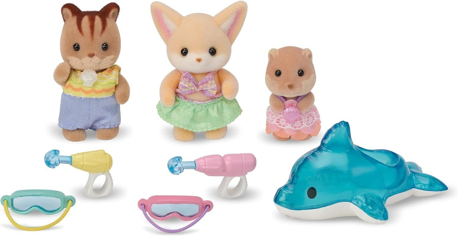 Calico Critters Nursery Friends Pool Fun Trio