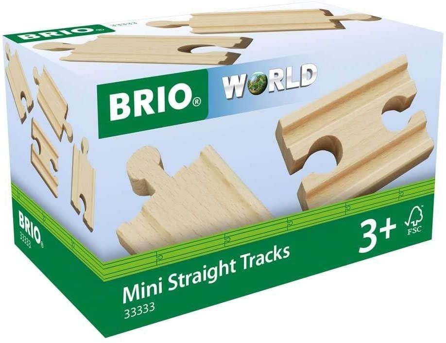 Brio World Train Tracks Mini Straight