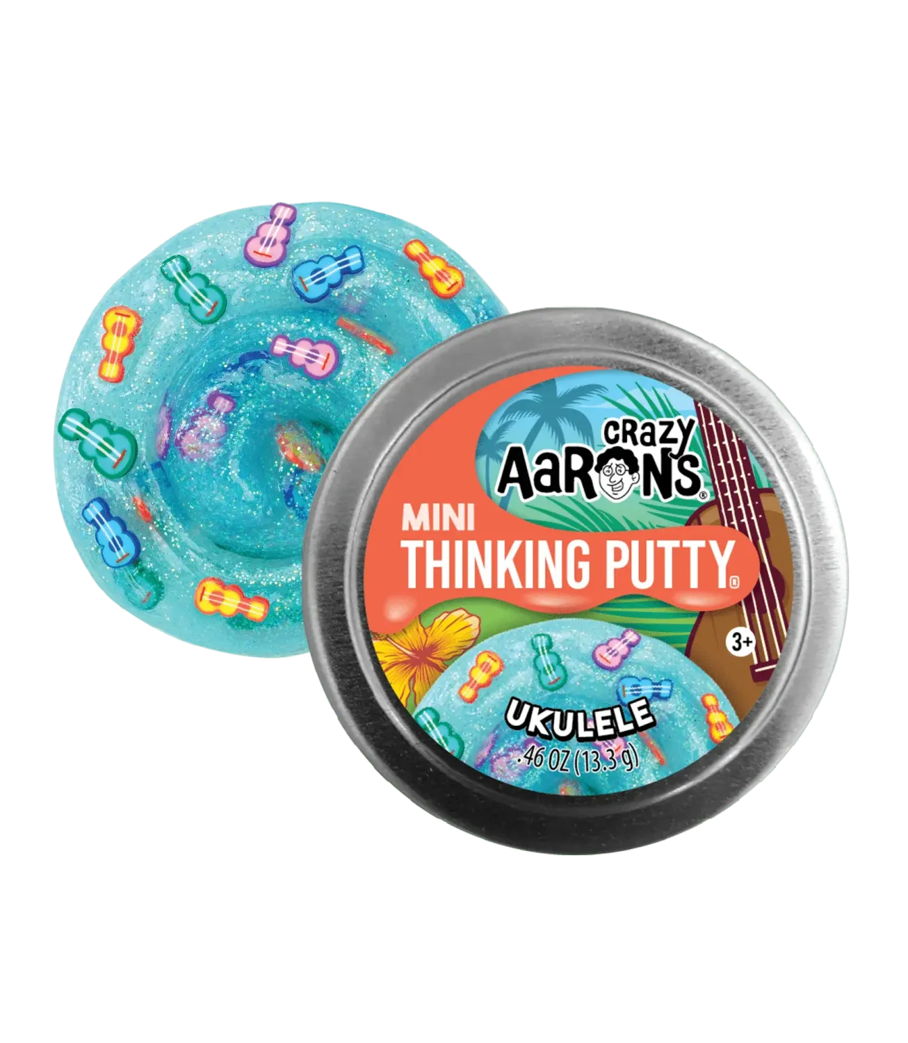 Crazy Aaron&#39;s Thinking Putty Mini Tin Ukulele