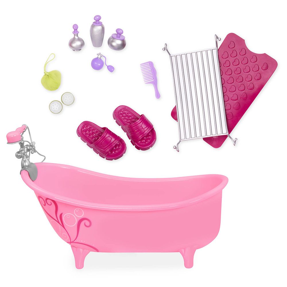 Our Generation Doll Accessory Set: Owl be Relaxing Bathtub
