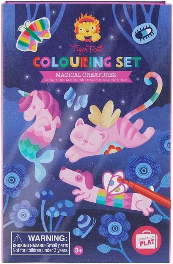Tiger Tribe Colouring Set Magical Creatures