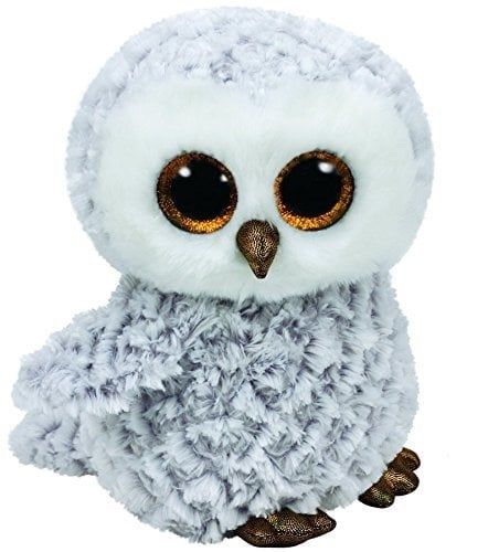 Ty Beanie Boo Large Owlette White
