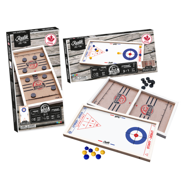 Rustik Sling Puck Curling Shuffleboard