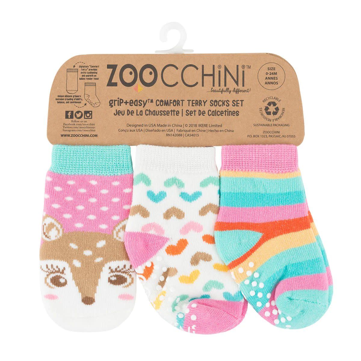 Socks Comfort Terry Sock Set Fiona the Fawn 0-24 months