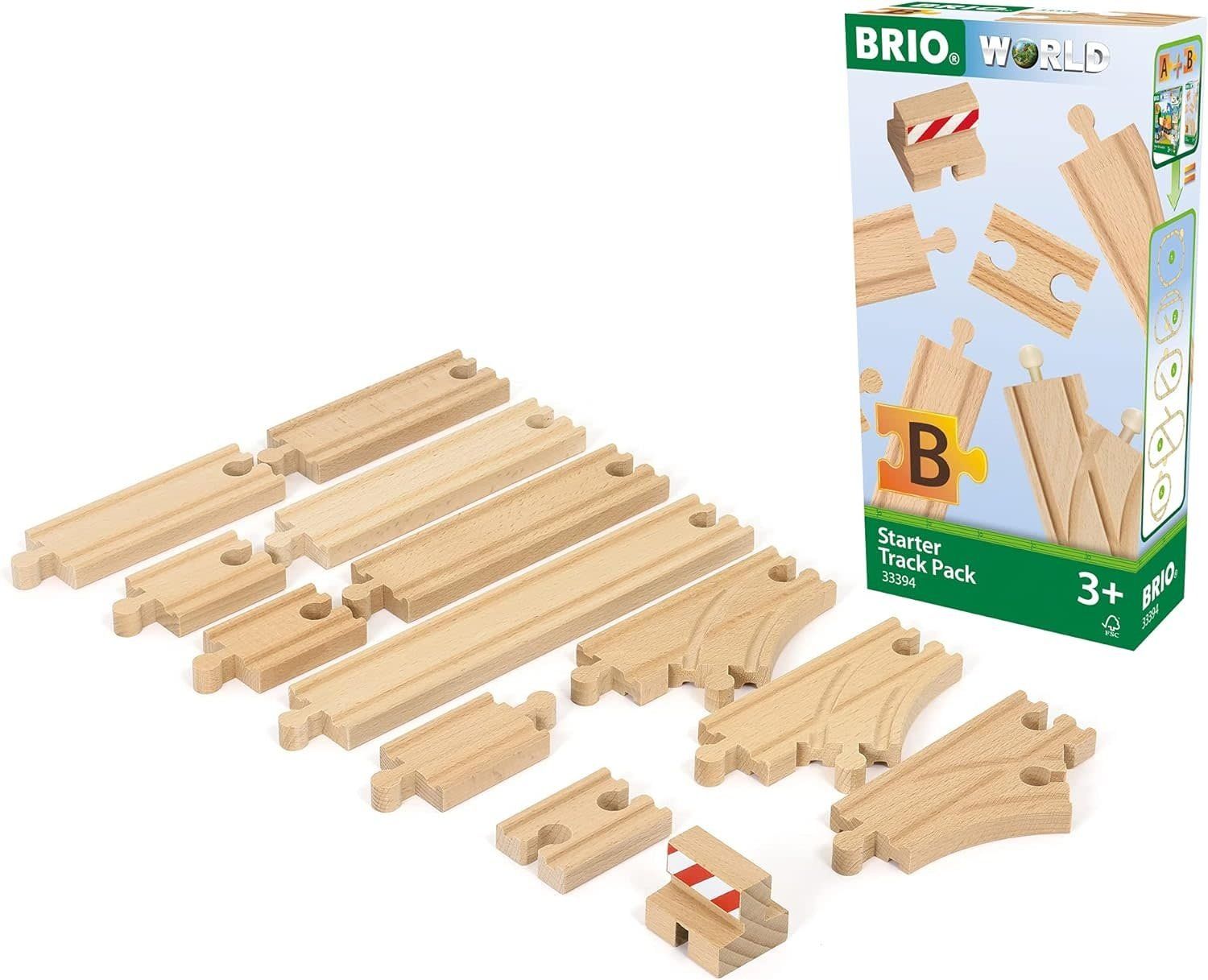 Brio World Train Railway Track Starter Pack