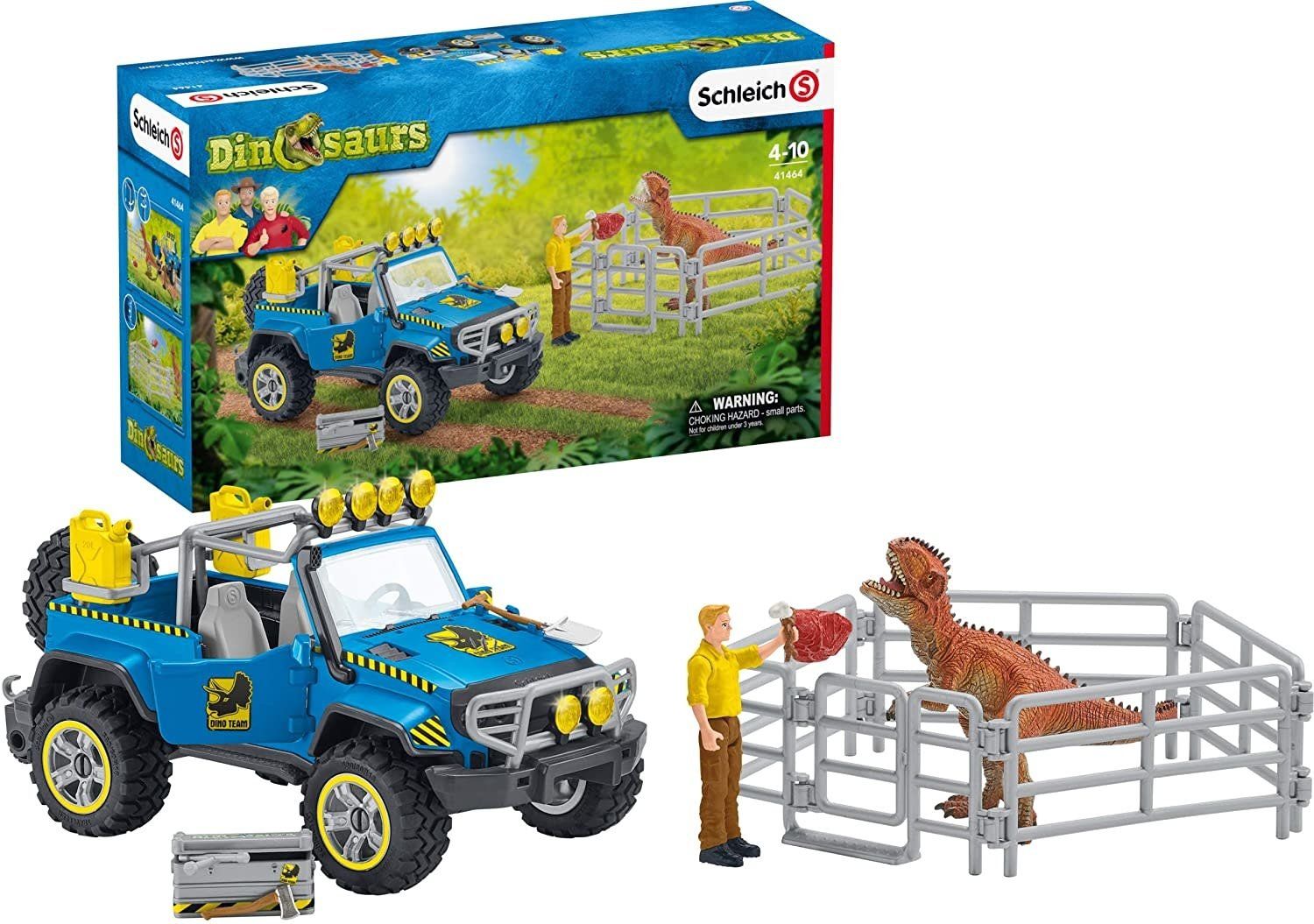 Schleich Dinosaur Off-Road Vehicle with Dino Outppost