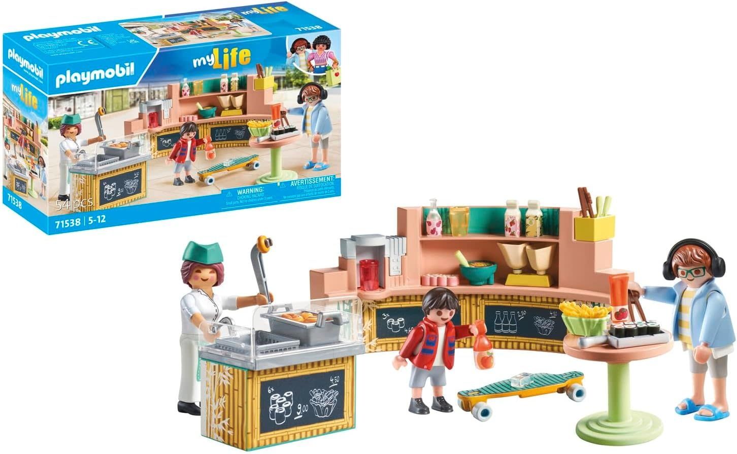Playmobil my Life Shopping Mall Food Lounge
