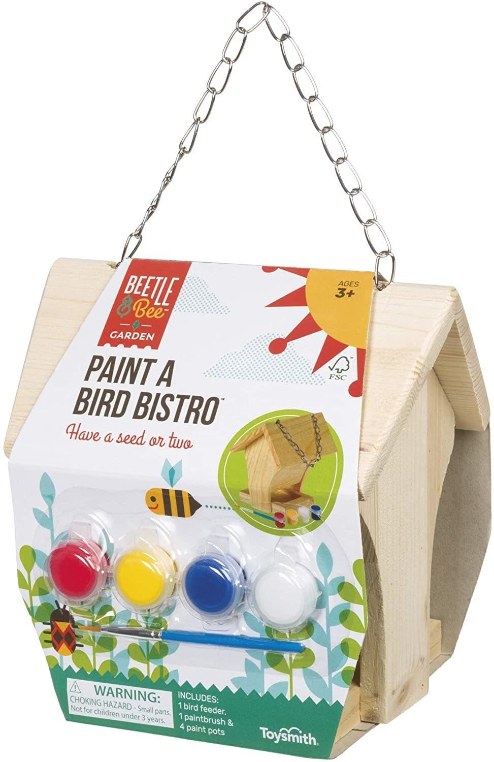 Beetle &amp; Bee Paint a Bird Bistro
