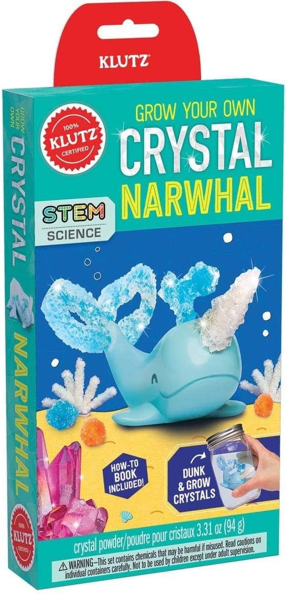 Klutz Book Grow Your Own Crystal Narwhal