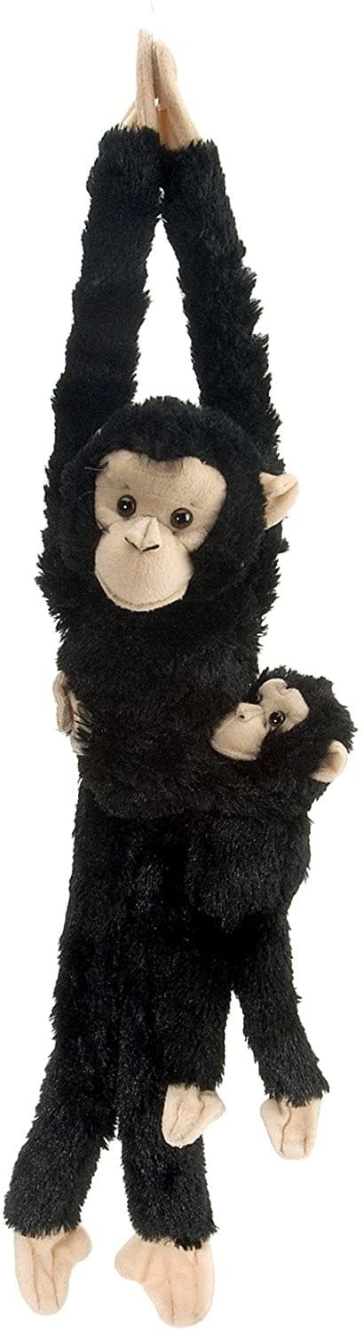 Wild Republic Hanging Monkey &amp; Baby: Chimp