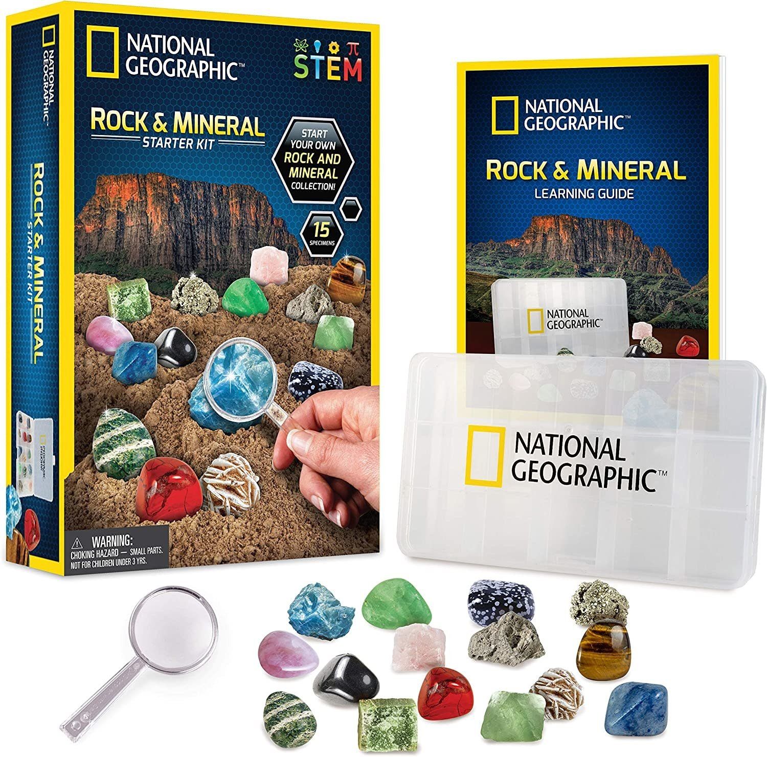 National Geographic Rock &amp; Mineral Starter Kit
